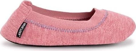 Muk Luks Women's 2 Pair Travel Ballerina Slipper Set - Image 5
