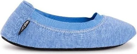 Muk Luks Women's 2 Pair Travel Ballerina Slipper Set - Image 6