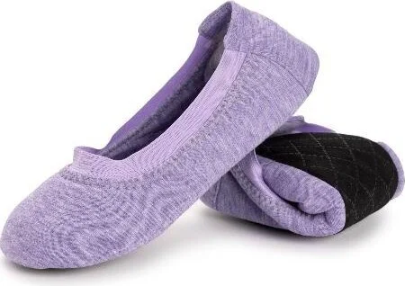 Muk Luks Women's 2 Pair Travel Ballerina Slipper Set - Image 8