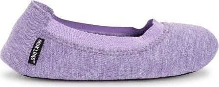 Muk Luks Women's 2 Pair Travel Ballerina Slipper Set - Image 10