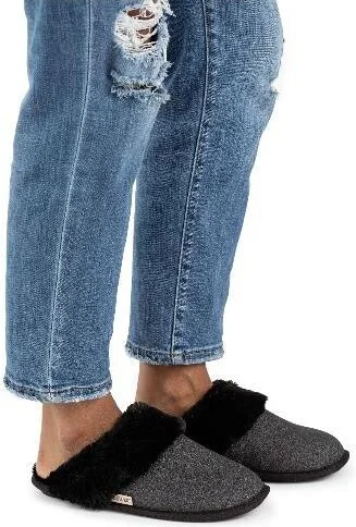 Muk Luks Women's Angled Sparkle Scuff Slipper - Image 3