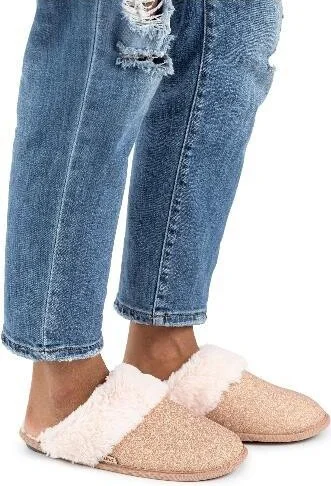 Muk Luks Women's Angled Sparkle Scuff Slipper - Image 8