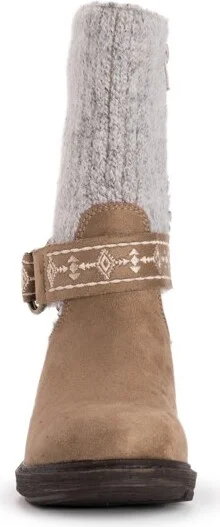 MUK LUKS Women's Arya Alice Boots - Stone, - Image 11