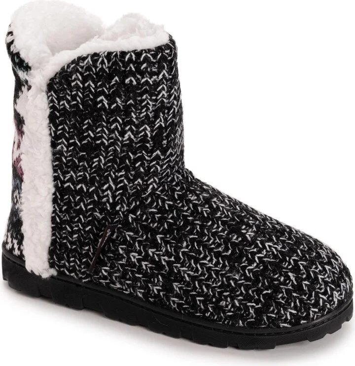 MUK LUKS Women's Cheyenne Tread Boot Slipper