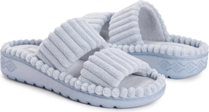 Muk Luks Women's Double Strap Slide Slipper - Image 6