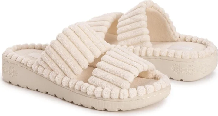 Muk Luks Women's Double Strap Slide Slipper - Image 11
