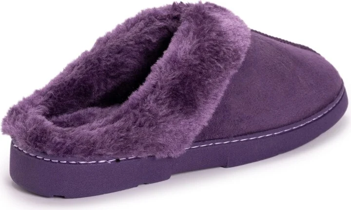 Muk Luks Women's Faux Suede Clog Slippers - Image 8