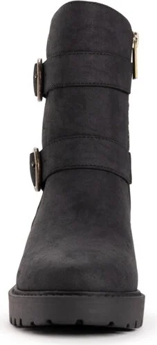 MUK LUKS Women's Finley Faith Boots, Coffee, - Image 2