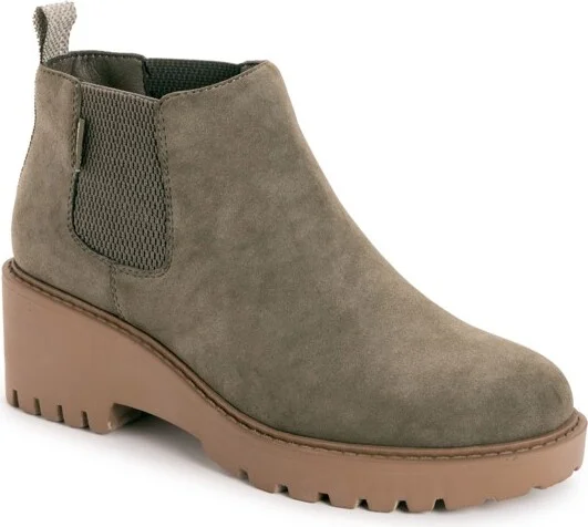 MUK LUKS Women's Finley Francis Boots, Moss,