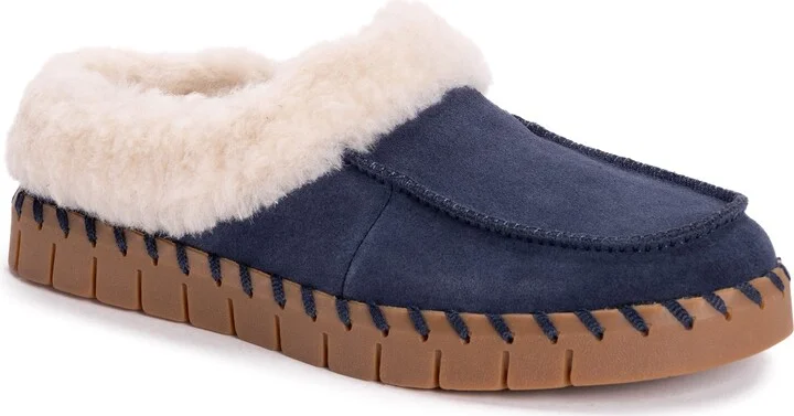 MUK LUKS Women's Flexi Buffalo Shoe Clog