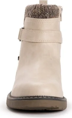 MUK LUKS Women's Garland Gina Boots, Cream, 6 - Image 2