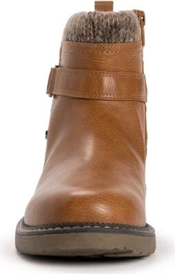 MUK LUKS Women's Garland Gina Boots, Cream, 6 - Image 4