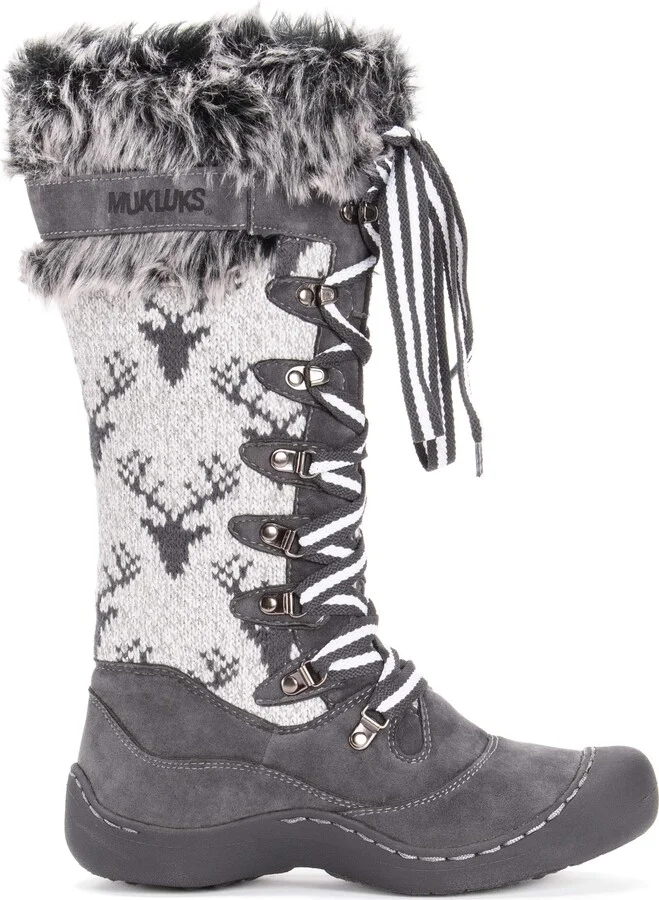 MUK LUKS ® Women's Gwen Snowboots - Light Grey