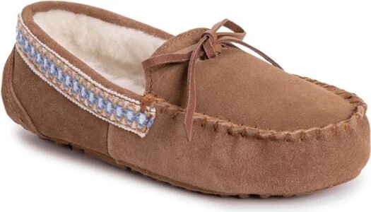 MUK LUKS Women's Jane Moccasin-Caramel