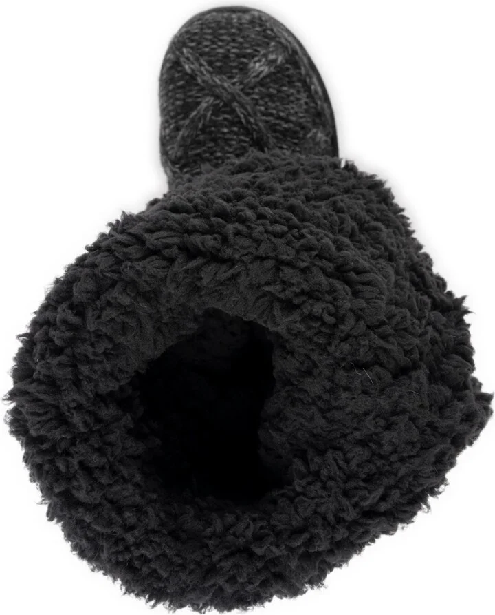 Muk Luks Women's Malena Boots, Black Lattice, 7 - Image 2