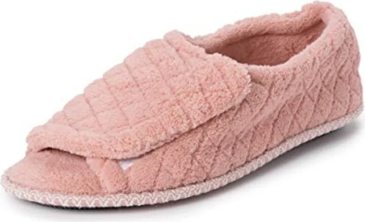 MUK LUKS womens Marylou Micro Chenille - Rosegold Slipper