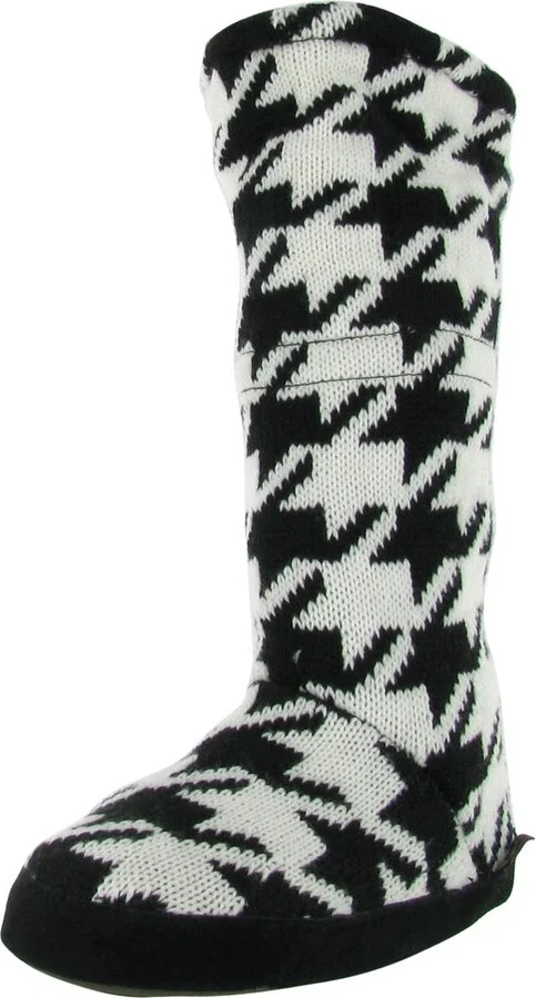 Houndstooth/Neutral Black