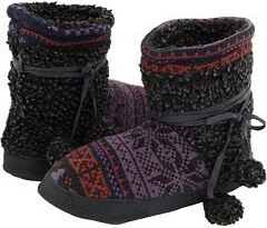 MUK LUKS Women's Muk Luks Nordic Sherpa Wrap Bootie Ankle Boot