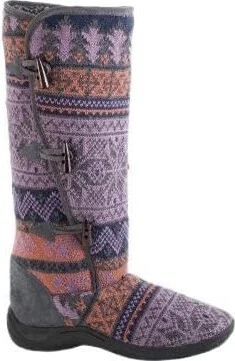 MUK LUKS Women's Muk Luks Nordic Side Wrap Toggle Boot Boot