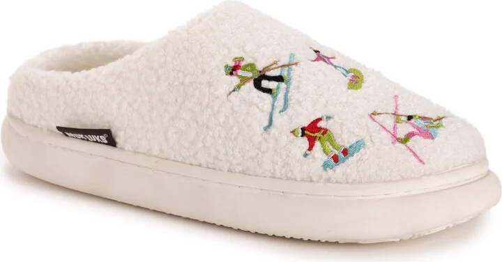 MUK LUKS Women's Novelty Bubble Clog Slipper
