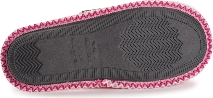 Muk Luks Women's Novelty Punch Needle Scuff - Image 4