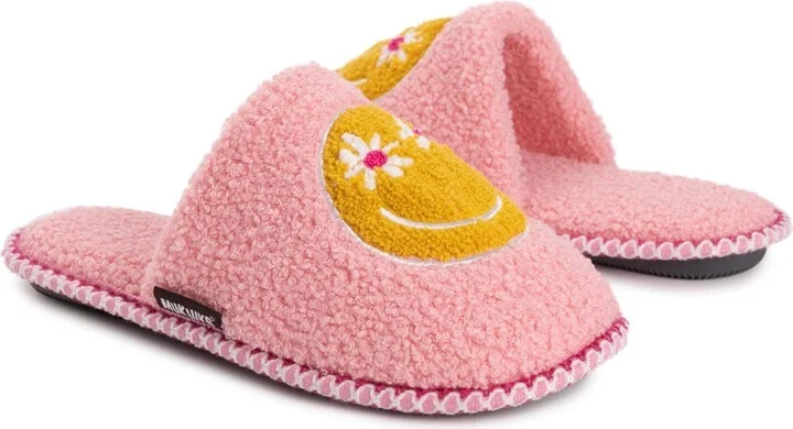 Muk Luks Women's Novelty Punch Needle Scuff - Image 6