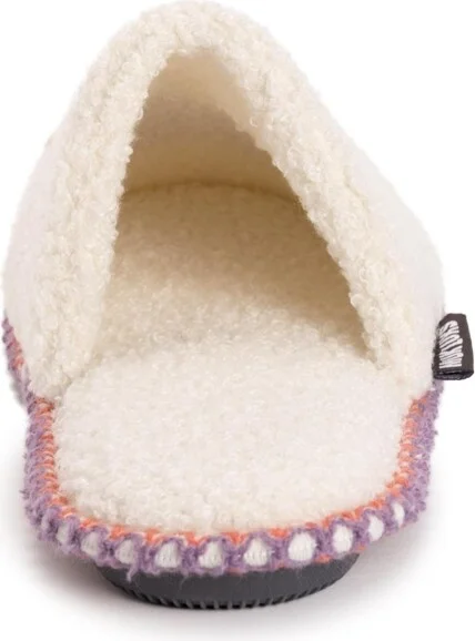 Muk Luks Women's Novelty Punch Needle Scuff - Image 8