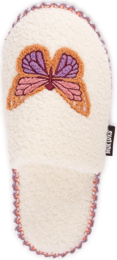 Muk Luks Women's Novelty Punch Needle Scuff - Image 10