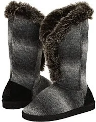 MUK LUKS Women's Ombre Stripe Boot