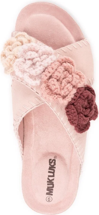 Muk Luks Women's Penelope Cross Strap Sandal - Image 10