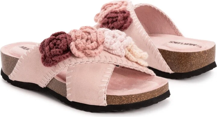 Muk Luks Women's Penelope Cross Strap Sandal - Image 11