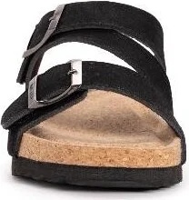 MUK LUKS Womens Poppy Sandal, Green, - Image 3