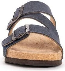 MUK LUKS Womens Poppy Sandal, Green, - Image 5