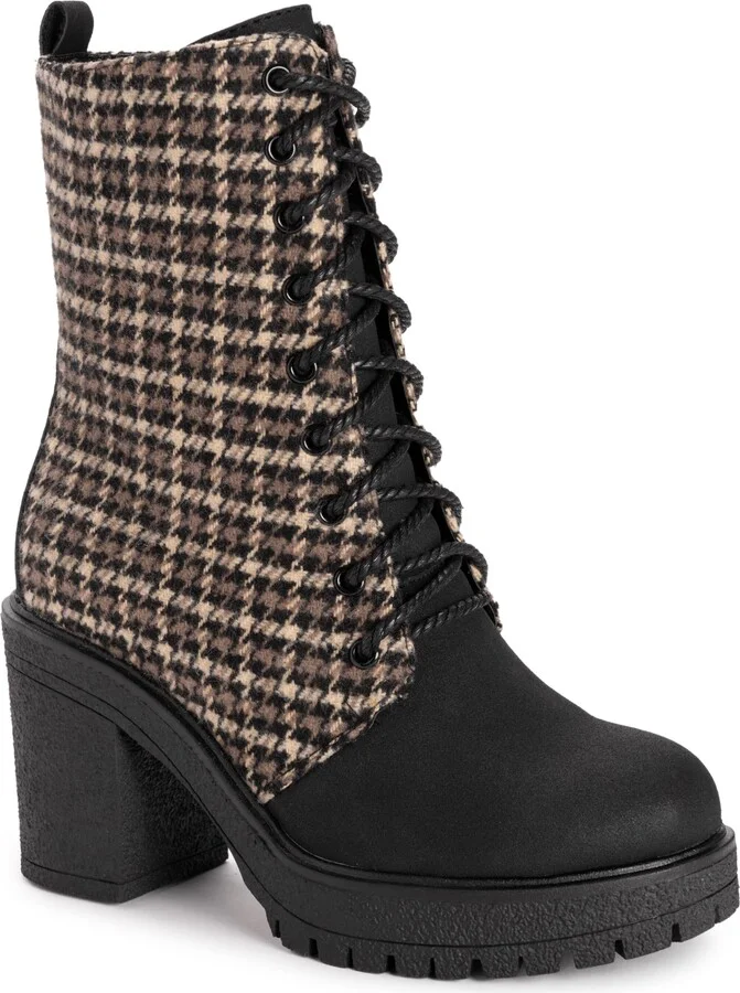 Houndstooth Black