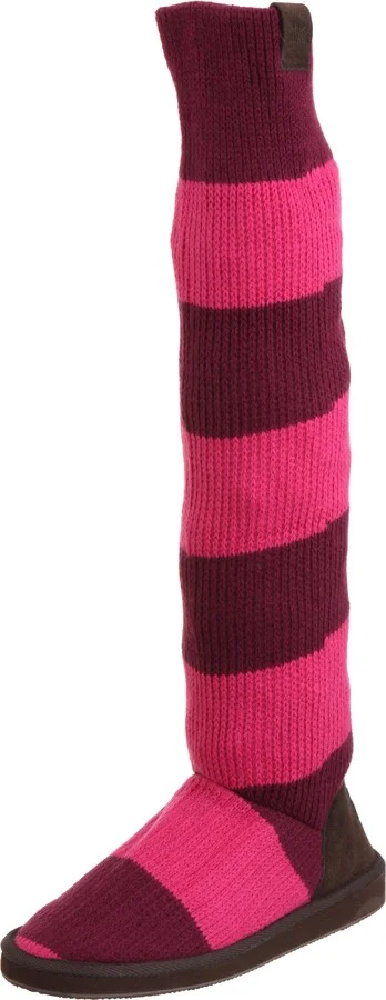 MUK LUKS Women's Rugby Stripe Boot