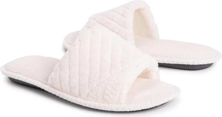 Muk Luks Women's Sally Open Toe Scuff Slippers - Image 3