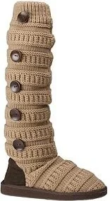 MUK LUKS Women's Textured Knit Boot