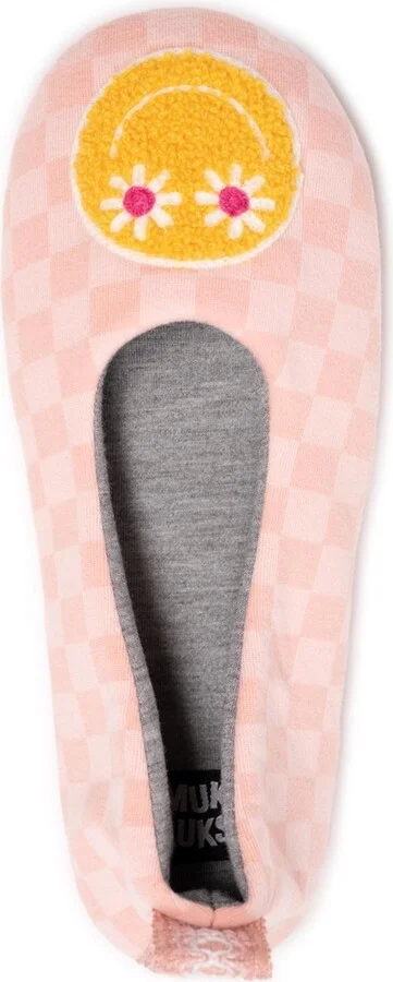 Muk Luks Women's Travel Ballerina Slipper with Patch - Image 5