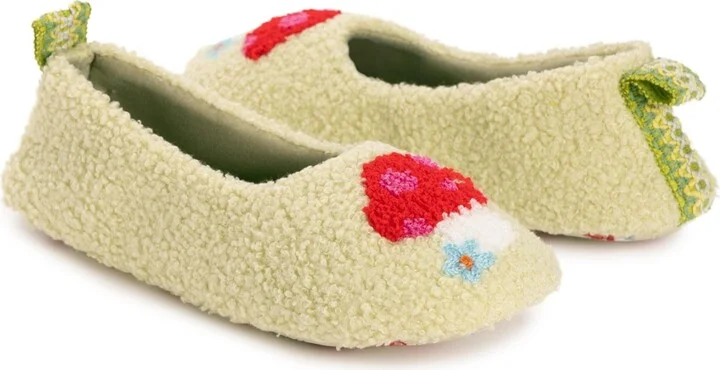 Muk Luks Women's Travel Ballerina Slipper with Patch - Image 11