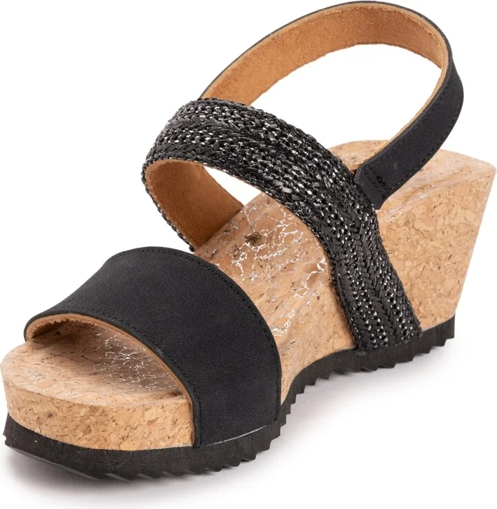 Muk Luks Women's Wendy Wedge Sandal - Image 7