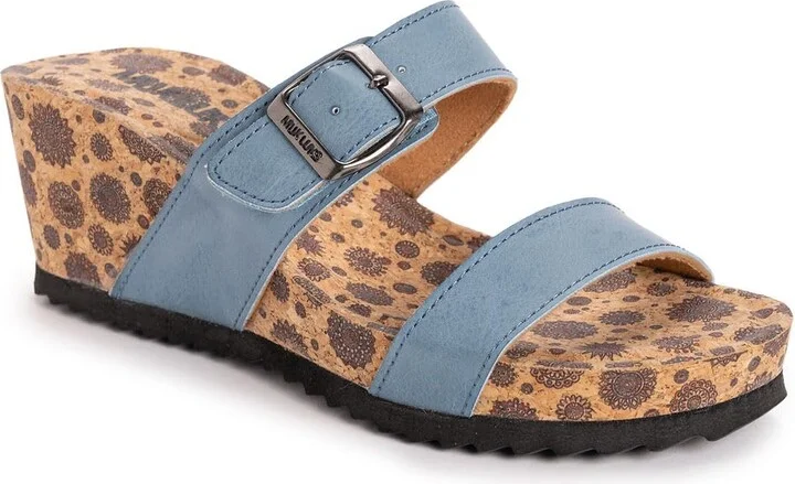 MUK LUKS Women's Winona Wedge Sandal