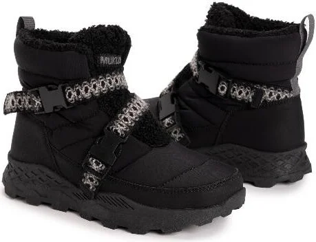 MUK LUKS Women's Wren Boot, Black, - Image 2