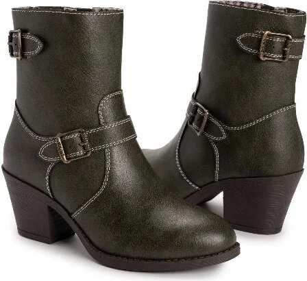 MUK LUKS Women's Yellowstone Yeats Boot, Black, - Image 3