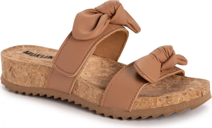 MUKS LUKS Women's Posie Wedge Sandal