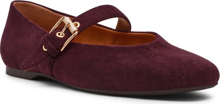 BURGUNDY FAUX SUEDE