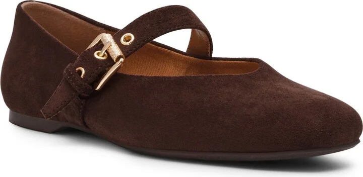 BROWN FAUX SUEDE
