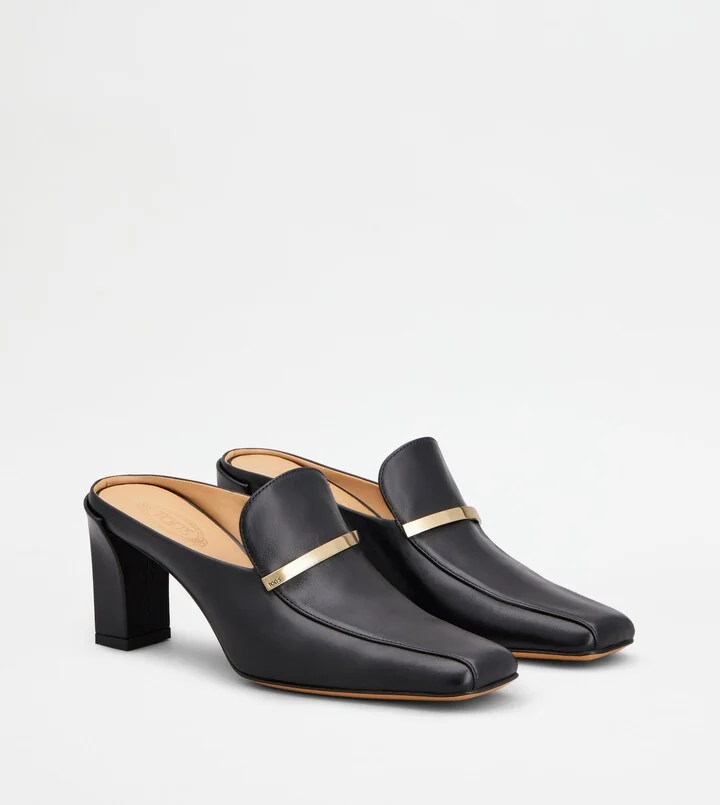 Mules in Leather - Image 2