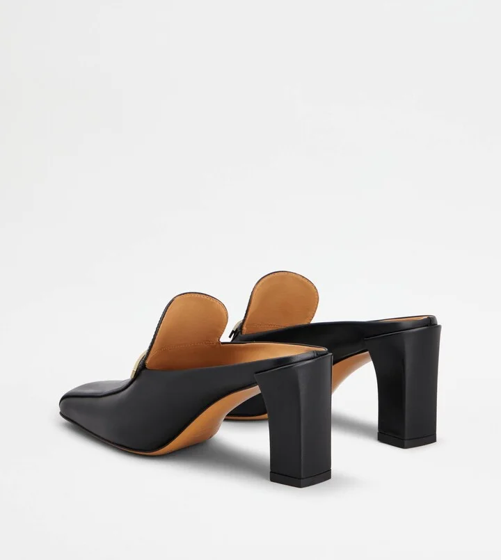 Mules in Leather - Image 3
