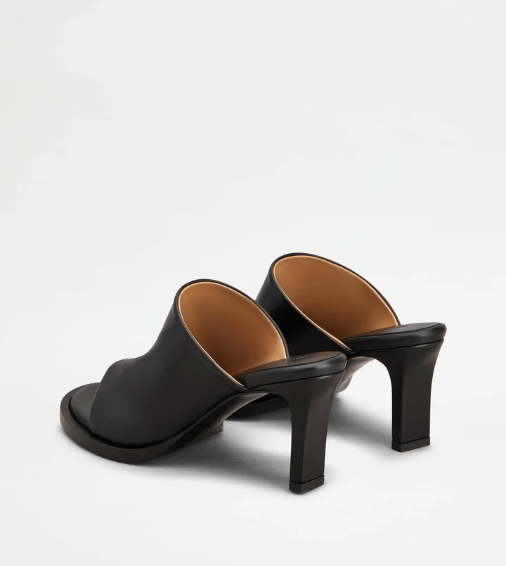 Mules in Leather - Image 3