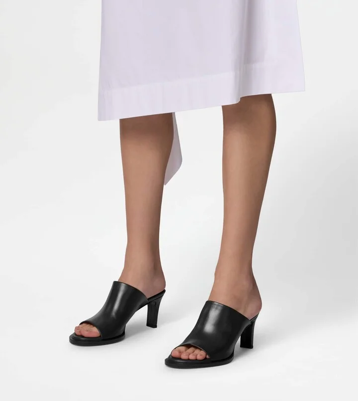 Mules in Leather - Image 6